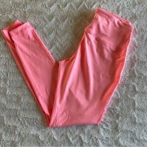 Zelos Size Large Pink Athletic Leggings